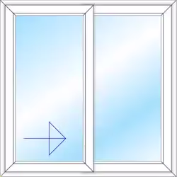 شکل پنجره دوجداره