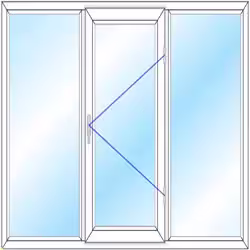 شکل پنجره دوجداره