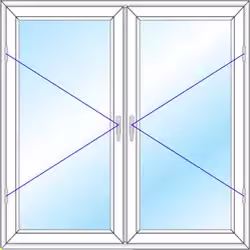 شکل پنجره دوجداره